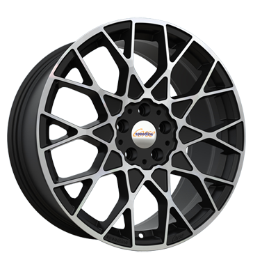 pneumatiky - 9x21 5x112 ET45 Speedline Corse SL3 Cesare schwarz mattschwarz-frontkopiert Offroad cel rok Rfky / Alu PLATINUM kmh-Wheels pneumatiky