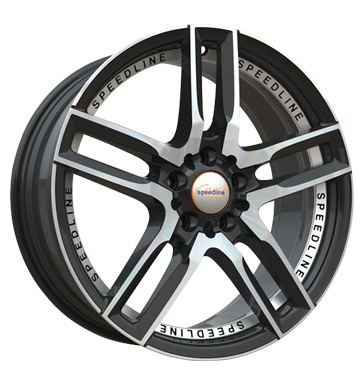 pneumatiky - 8.5x19 5x114.3 ET40 Speedline Corse SL1 Imperatore schwarz schwarz-frontkopiert Axxion Rfky / Alu prce dly pneumatiky