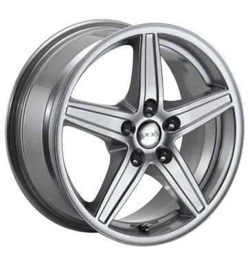 pneumatiky - 8x18 5x110 ET35 Speeds 02SP silber silber lackiert Auto-Tuning + styling Rfky / Alu Toora zvodn auto Hlinkov disky