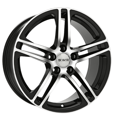 pneumatiky - 8x19 5x112 ET45 sportivewheels 490 schwarz schwarz poliert Autordio Rarity Rfky / Alu pilotn bundy Ostatn (dvoukolk, vozk, mal -, ..) pneu