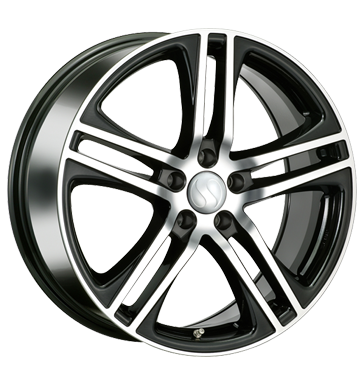 pneumatiky - 8x18 5x112 ET45 sportivewheels RE01 schwarz schwarz poliert Delta 4x4 Rfky / Alu Elektrick Vyloucen Autodlna