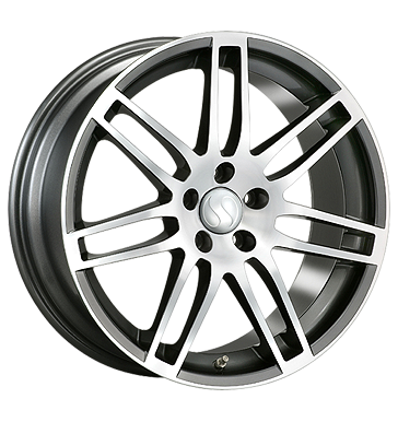 pneumatiky - 8x18 5x112 ET35 sportivewheels RE03 grau / anthrazit anthrazit poliert letadlo Rfky / Alu AZEV Speedline Autoprodejce