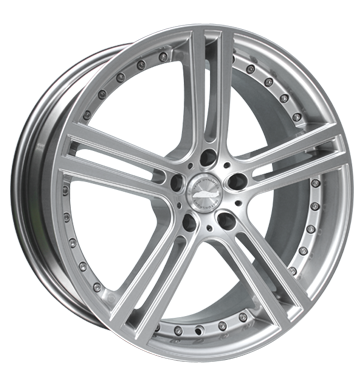 pneumatiky - 8.5x18 5x98 ET35 Team Dynamics Le Mans silber hi-power-silver Csti RV + Caravan Rfky / Alu Axxion Magnetto KOLA pneumatiky