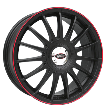 pneumatiky - 7.5x18 5x105 ET45 Team Dynamics Monza RS schwarz racing-black + Felgenhorn rot Motocykl Navigace a cestovn Rfky / Alu EMOTION hardtops Prodejce pneumatk