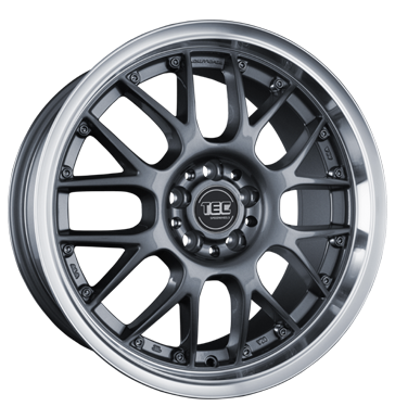 pneumatiky - 8.5x19 5x120 ET50 TEC Speedwheels AR 1 grau / anthrazit gun metal Hornpoliert Standardn In-autodoplnky Rfky / Alu OXIGIN tesnen trziste