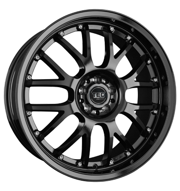 pneumatiky - 9.5x19 5x112 ET30 TEC Speedwheels AR 1 schwarz glossy black Kabely a konektory Rfky / Alu kozel Spojky + E Sady b2b pneu