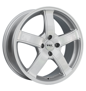 pneumatiky - 6.5x16 4x108 ET40 TEC Speedwheels AS1 silber kristall-silber Hartge Rfky / Alu Magnetto KOLA prumyslov pneumatiky pneus