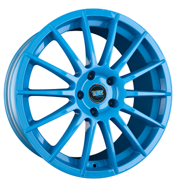 pneumatiky - 8x18 5x110 ET38 TEC Speedwheels AS2 blau smurf light blue Kerscher Rfky / Alu nemrznouc smes MIGLIA trziste