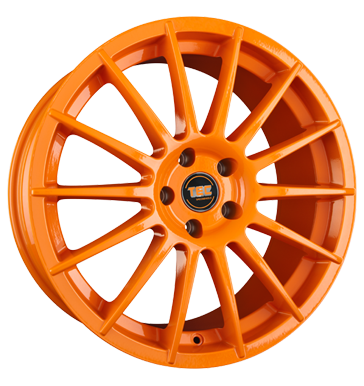 pneumatiky - 7x17 4x100 ET42 TEC Speedwheels AS2 orange race orange Hreby / Matice Rfky / Alu Lackierwerkzeuge Polo tricka Autodlna