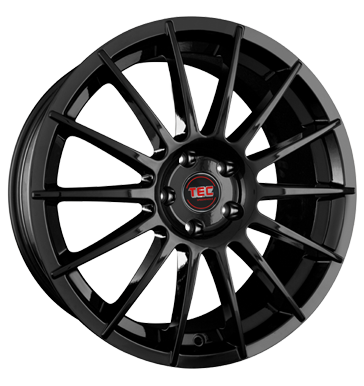 pneumatiky - 8.5x19 5x115 ET40 TEC Speedwheels AS2 schwarz glossy black pce o pneumatiky Rfky / Alu OXIGIN ETA BETA Autoprodejce