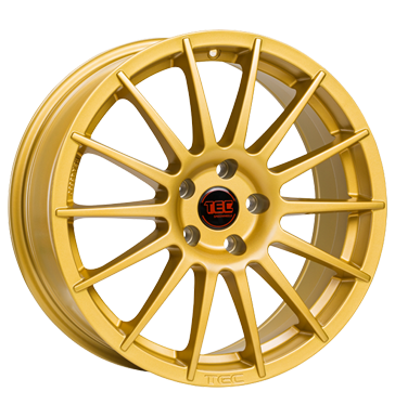pneumatiky - 8x18 5x108 ET45 TEC Speedwheels AS2 gold gold olejov filtr Rfky / Alu Konstrukcn lampy Svetla KOLA pneumatiky