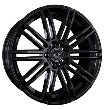 pneumatiky - 8x18 5x114.3 ET45 TEC Speedwheels AS3 schwarz glossy black t-EC2 E85 ECU Rfky / Alu Hartge Cel rok vuz trhovisko