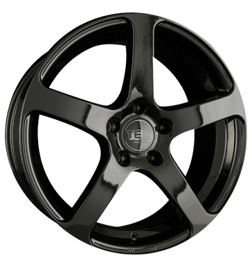 pneumatiky - 10x18 5x130 ET52 TEC Speedwheels GT 5 schwarz glossy black tazn zarzen Rfky / Alu Spojky + E Sady Leichtkraftrad dly Prodejce pneumatk