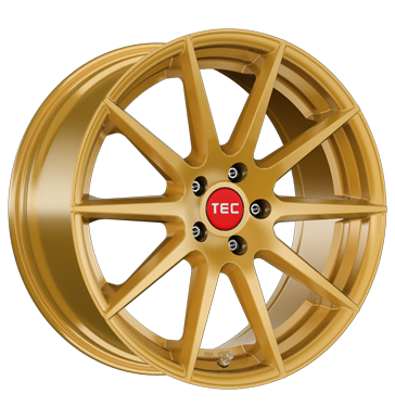 pneumatiky - 10x20 5x112 ET35 TEC Speedwheels GT 7 gold gold GS-Wheels Rfky / Alu zvedk Zcela specifick dly pneumatiky