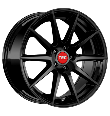 pneumatiky - 8.5x20 5x114.3 ET40 TEC Speedwheels GT 7 schwarz schwarz glänzend motocykl Rfky / Alu antny vozidel npis pneus