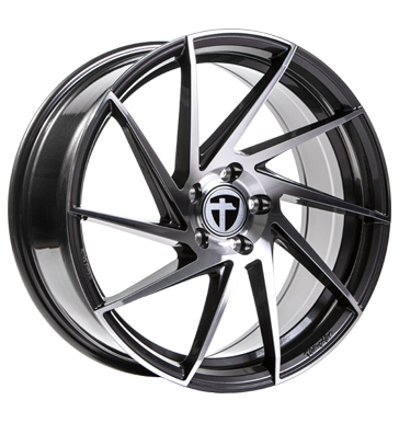 pneumatiky - 8x18 5x100 ET35 Tomason TN17L grau / anthrazit titanium diamand polished Offroad cel rok Rfky / Alu ALCOA projektzwo trziste