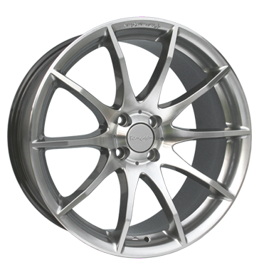 pneumatiky - 7x16 4x114.3 ET40 Tomason TN1 schwarz hyperblack poliert rfky Rfky / Alu kapuce lift AUDI disky