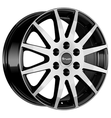 pneumatiky - 7.5x17 5x118 ET64 Tomason TN1F schwarz Black matt polished truck lto Rfky / Alu hyundai Mobiln navigacn systmy trziste