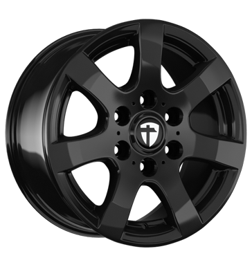 pneumatiky - 6.5x16 5x120 ET50 Tomason TN3F schwarz black painted Vyloucen Rfky / Alu dly na nkladn auta FONDMETAL pneu b2b