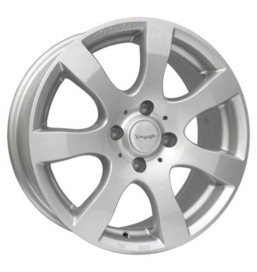 pneumatiky - 7x16 4x108 ET25 Tomason TN3 silber silber lackiert mikiny Rfky / Alu Wiechers SPORT Rdc nprava odpruzen pneumatiky