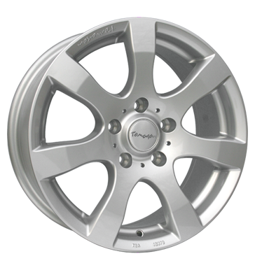 pneumatiky - 7.5x17 5x100 ET35 Tomason TN3 silber silber lackiert motor Rfky / Alu zpad Axxion pneumatiky