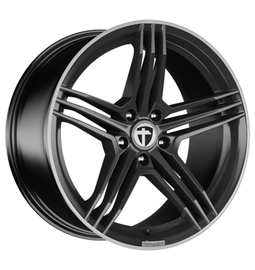 pneumatiky - 8.5x18 5x112 ET30 Tomason TN5 grau / anthrazit gun metal rim polished Spurverbreiterung Rfky / Alu Offroad Wintergreen prves Prodejce pneumatk