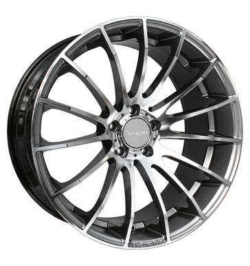 pneumatiky - 8.5x20 5x130 ET45 Tomason TN9 schwarz hyperblack diamant poliert Jerry a prslusenstv Rfky / Alu truck zimn motocykl pneu