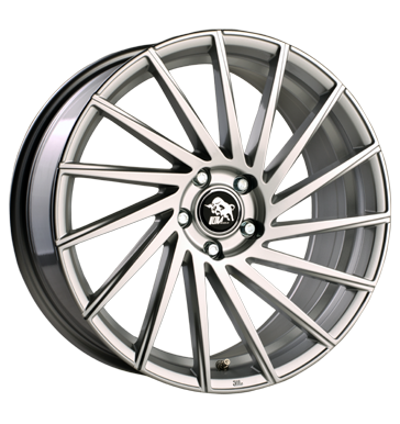 pneumatiky - 8.5x19 5x108 ET45 Ultra Wheels Storm silber silver ozdobnmi kryty Rfky / Alu CARMANI ocelov rfek Predaj pneumatk