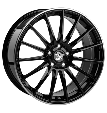 pneumatiky - 8.5x20 5x112 ET45 Ultra Wheels Speed schwarz black rim polished motocykl Rfky / Alu COM 4 KOLA Provozn + Montzn nvod Autoprodejce