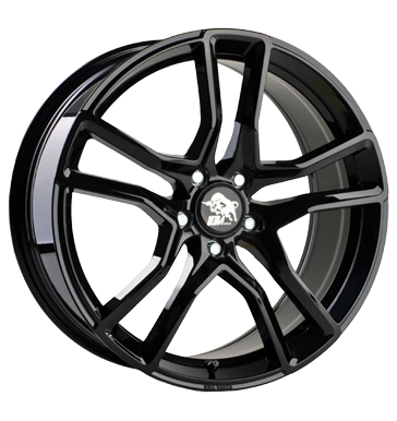 pneumatiky - 8x18 5x108 ET43 Ultra Wheels Star schwarz black dly Rfky / Alu prves Kombinzy / kombinace disky