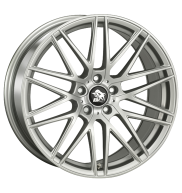 pneumatiky - 8.5x18 4x108 ET25 Ultra Wheels Race silber silver painted Hartge Rfky / Alu pce o pneumatiky PLATINUM Autoprodejce