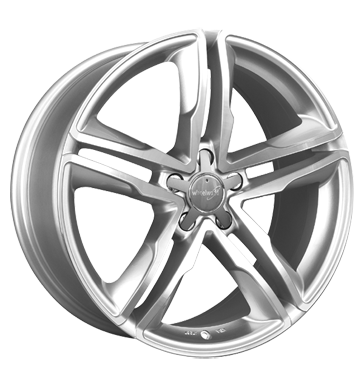 pneumatiky - 8x18 5x112 ET26 Wheelworld WH11a silber silber hochglanz poliert prumyslov pneumatiky Rfky / Alu zemn prce kolobezka zvodn pneumatiky