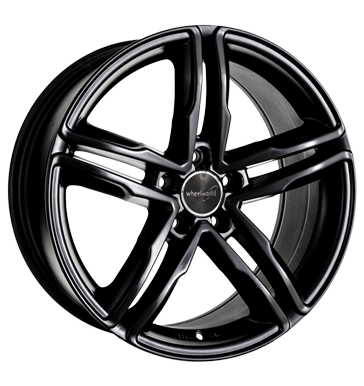 pneumatiky - 7.5x17 5x112 ET35 Wheelworld WH11 schwarz schwarz glanz lackiert TEAM DYNAMICS Rfky / Alu Lehk nkladn automobil v zime Hartge pneus