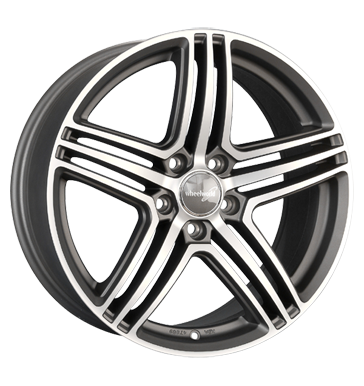 pneumatiky - 7.5x17 5x112 ET45 Wheelworld WH12 grau / anthrazit daytona grau matt poliert bocn parapet Rfky / Alu propagace testjj Proline Kola velkoobchod s pneumatikami