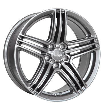 pneumatiky - 7.5x17 5x112 ET37 Wheelworld WH12 grau / anthrazit hyper gun lackiert Standardn In-autodoplnky Rfky / Alu rfky Hartge pneu