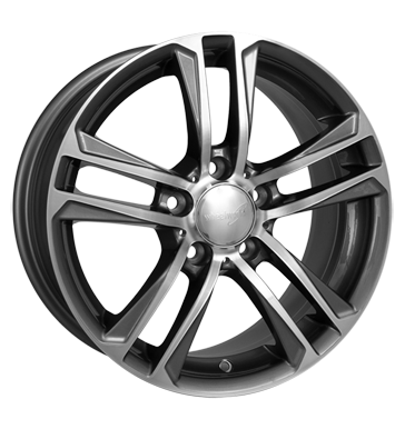 pneumatiky - 7.5x16 5x112 ET53 Wheelworld WH19 grau / anthrazit daytona grau hochglanzpoliert Momo Rfky / Alu charakteristiky Offroad cel rok od 17,5 