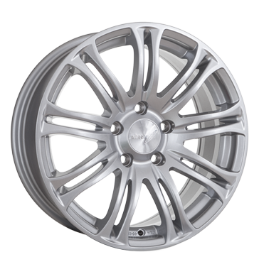 pneumatiky - 8.5x18 5x120 ET42 Wheelworld WH23 silber racesilber lackiert Irmscher Rfky / Alu letn cel rok Autodlna