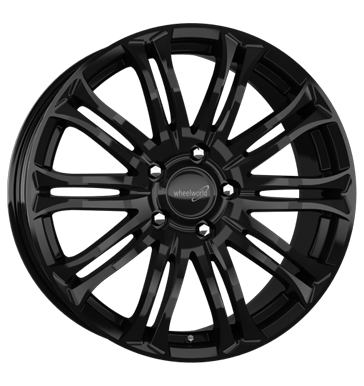 pneumatiky - 8.5x18 5x120 ET42 Wheelworld WH23 schwarz schwarz glanz lackiert Jahreswagen Rfky / Alu Maxx Kola AZEV pneus