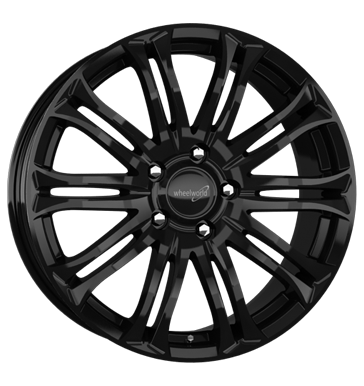 pneumatiky - 7.5x17 5x112 ET45 Wheelworld WH23 schwarz schwarz glanz lackiert truck lto Rfky / Alu Truck Winter od 17,5 