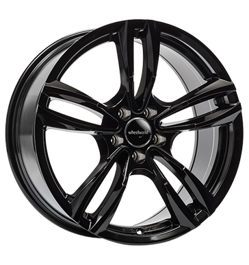 pneumatiky - 8.5x18 5x112 ET26 Wheelworld WH29 schwarz schwarz glanz lackiert Slevy Rfky / Alu FOSAB kompletnch systmu pneumatiky