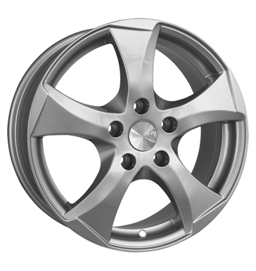 pneumatiky - 6.5x16 5x108 ET40 Wheelworld WH22 silber racesilber lackiert prumyslov pneumatiky Rfky / Alu nhradn dly auto trailer trkolka Part Hlinkov disky