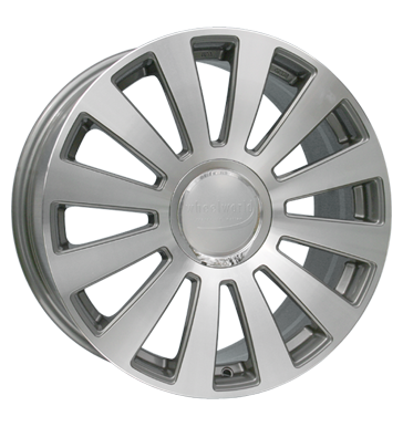 pneumatiky - 8.5x19 5x112 ET35 Wheelworld WH3 silber silber poliert skladovac boxy Rfky / Alu hadice ABSENCE trhovisko