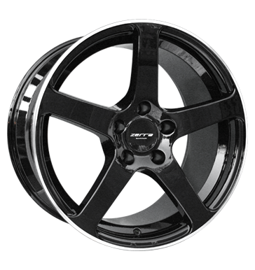 pneumatiky - 11x19 5x130 ET52 Zerra EVO S schwarz schwarz glanz hornpoliert opravu pneumatik Rfky / Alu KOLA Offroad cel rok Autodlna